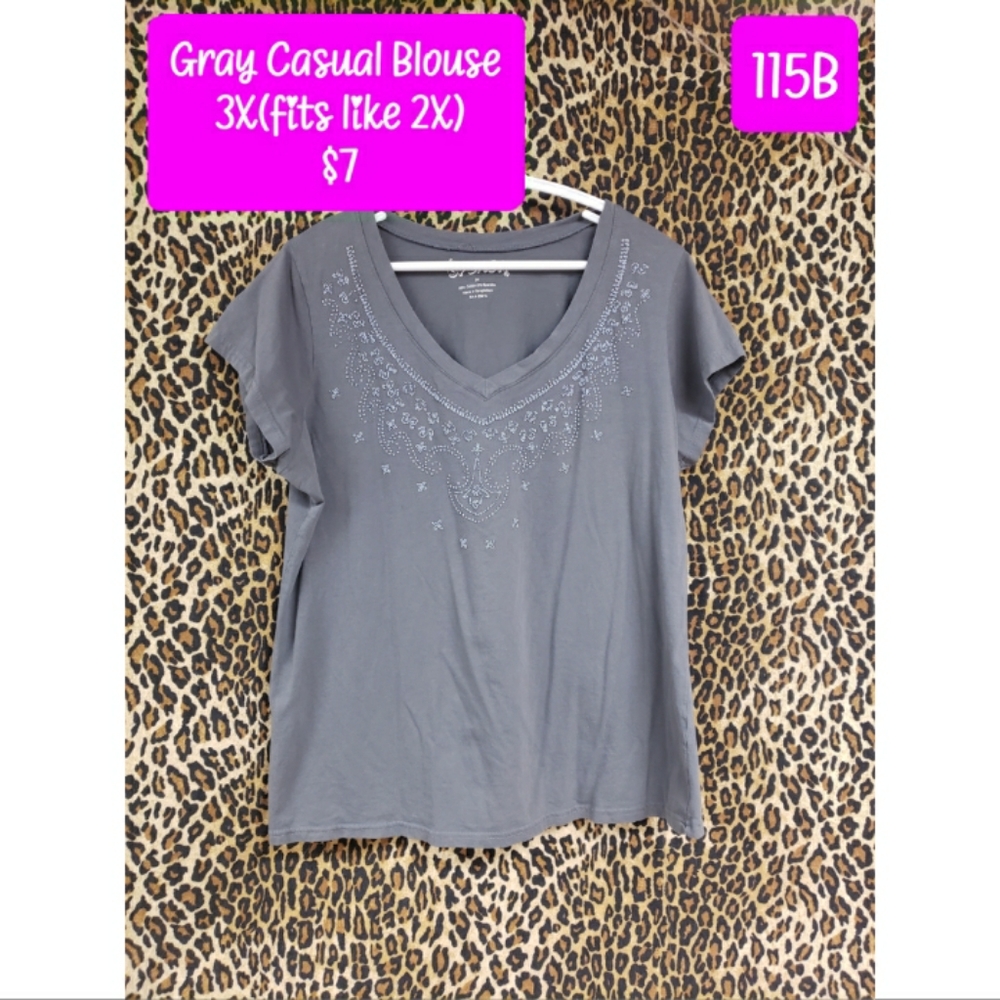 Gray Top
